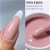 MSHARE Gel acrilico liquido Acrygel TPO Free Builder Gel per unghie per estensione unghie Constuction Autolivello Soak Off UV LED Gel Jar
