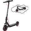 EVERCROSS TECH Monopattino elettrico per adulti EVERCROSS TECH EV85F, pieghevole, motore W, batteria 7.8ah, doppio freno, doppio ammortizzatore