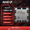 AMD Processore Gaming AMD Ryzen 7 7800X3D, 8-Core 96MB 3D V-Cache, Socket AM5, 5.0GHz, Ventola Non Inclusa