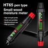 HABOTEST HT65 Misuratore Digitale di Umidità per Legno, Tester di Umidità per Legna da Ardere, Rilevatore di Umidità per Cartongesso, Misuratore Professionale del Contenuto di Umidità