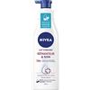NIVEA Moisturizing Milk Repair & Care 72h Extra Dry & Tight Skin (2 x 250 ml), Body milk with NIVEA care concentrate & Dexpanthenol, 72H hydration body care