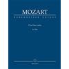 Bärenreiter Così fan tutte ossia La scuola degli amanti KV 588 -Dramma giocoso in zwei Akten-. Studienpartitur, Urtextausgabe