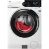 AEG Series 9000 LWR9E106AB lavasciuga Libera installazione Caricamento frontale Bianco B"