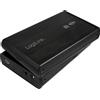 LogiLink Alloggiamento per disco rigido SATA da 3,5" LogiLink, USB 3.0, nero