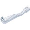 BGS technic BGS 8432 | Chiave speciale per linee di iniezione | per BMW, Opel 2.5TD, Mercedes-Benz | Azionamento 10 mm (3/8") | SW 17 mm