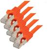 Shiverpeaks Cavo patch RJ45 con cavo CAT 7 grezzo PIMF arancione 5m