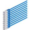 Shiverpeaks Cavo patch cat 6 S/FTP PIMF HF VE10 blu 0,25 m