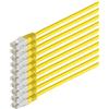 Shiverpeaks Cavo patch cat 6 S/FTP PIMF HF VE10 giallo 0,25 m