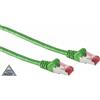 Markenlos Cavo patch cat6A S/FTP PIMF Verde senza alogeni 15m