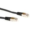 ACT Cavo patch nero F/UTP CAT5E da 15 metri con connettori RJ45