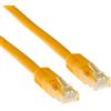 ACT Giallo 15 metri di cavo patch U/UTP CAT6 con connettori RJ45