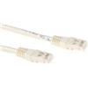 ACT Cavo patch ACT Ivory da 5 metri U/UTP CAT6 con connettori RJ45