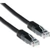 ACT Cavo patch U/UTP CAT5E nero da 15 metri con connettori RJ45