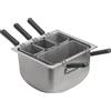 PINTINOX Speedy Pasta Cuocipasta con 4 inserti per colare la pasta