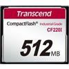 TRANSCEND INDUSTRIAL Transcend 512MB INDUSTRIAL TEMP CF220I CF CARD (SLC) Disco fisso e UDMA5