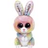 TY - Coniglietto Bubby con occhi glitterati, 15 cm, edizione limitata Pasqua multicolore