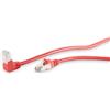S/CONN Cavo patch cat 6 S/FTP PIMF angolato-diritto rosso 15m