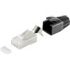 S-CONN maximum connectivity S-Conn 72067-10S Connettore a filo RJ-45 Nero