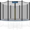 KIDUKU Rete di ricambio per trampolino KIDUKU Ø 305 cm - Rete di sicurezza a 6 pali rete di ricambio per trampolino