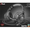 Trust GXT 420 Rath, Cavo, 20 - 20.000 Hz, Gaming, 354 g, Cuffie con microfono, Nero