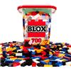 Simba Toys Simba Blox Eimer 700, 8er Steine Bunt in Dose, Bausteine, Bauklötze, Kinder Spielzeug, 700 Stück, 104114200