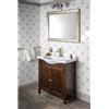 a&n&a aqualine Lavabo in Vetroceramica ZARA 80 79,5x46 cm, bianco