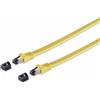 Bintra S/CONN cavo patch di rete a massima connettività CAT 8.1 U/FTP (PIMF) piatto senza alogeni (LSZH) giallo 5,0 m (08-42052)