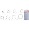 BGS technic BGS Assortimento di fascette stringitubo a molla 80 pezzi - 9475