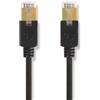 Nedis Cavo di rete CAT6 - RJ45 maschio - RJ45 maschio - F/UTP - 15,0 m - Rotondo - LSZH / PVC - Antracite - Confezione con finestra