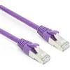 ACT FB2303 Cavo di rete Cat6a SF/UTP (S-FTP) viola da 3 m (FB2303)