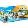 PLAYMOBIL Family Fun 70611 Piscina per bambini con idromassaggio