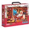 Clementoni 39584 Collezione Natale Santa Works 1000 Teile Puzzle