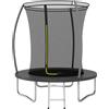 vidaXL Set trampolino rotondo 183x52 cm 80 kg