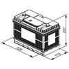 BOSCH T3 052 Batteria di avviamento 12 V 105 Ah 800 A/EN G31 Batteria per autocarri