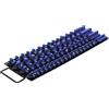 BGS technic Set di guide a clip BGS per chiavi a bussola con 80 clip per bussole da 6,3 mm (1/4"), 10 mm (3/8"), 12,5 mm (1/2") - 6871