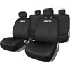 Sparco Set universale SPS402 Coprisedili auto completi Nero 3mm