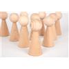 TickiT Figure di legno TickiT - giocattolo naturale 10 pezzi 100mm