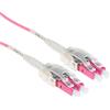 ACT RL8403 Cavo in fibra ottica 3 m LSZH OM4 2x LC viola (RL8403)