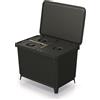 Prosperplast Cestino Prosperplast SYSTEMA 1x23l + 2x10l nero