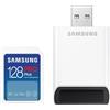 Samsung MB-SD128SB/WW Scheda SD 128GB Samsung SDXC PRO Plus (2023)(CL10) Lettore al dettaglio