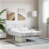 vidaXL Materasso in schiuma bianco 140x190 cm livello di rigidità H2 H3