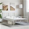 vidaXL Materasso in schiuma bianco 140x190 cm a 7 zone livello di rigidità 20 ILD