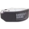 Gorilla Wear cintura di sollevamento pesi in pelle imbottita, 10,2 cm, L/XL