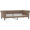 vidaXL Divano letto Cappuccino marrone 80x200 cm Pelle finta