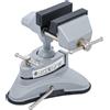 BGS technic BGS Diy 71017 | Morsa da banco | girevole | ganasce 70 mm | con piede di aspirazione a vuoto