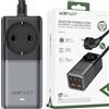 Acefast Caricabatterie da tavolo Acefast Z2 Gan 75W Pd 3X Usb-C 2X Usb-A - Nero e grigio