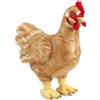 KeyCraft Living Nature gallina giocattolo di peluche grande - peluche animale da fattoria giocattolo