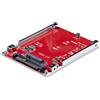 StarTech.com Adattatore SSD M.2 a U.3, Per Unità M.2 PCIe NVMe, Adattatore/convertitore host PCIe M.2 a U.3 da 2,5" (SFF-TA-1001), conforme a TAA - Formato unità da 2,5"