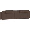vidaXL Cuscino per testiera marrone 200 cm in Pelle finta