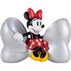 Enesco Minnie con fiocco Figura Disney 100° Anniversario Argento Argento Taglia Unica